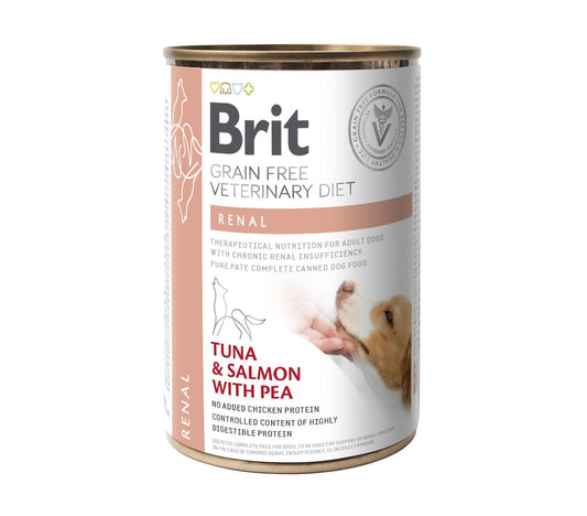 Brit GF Veterinary Diets Dog Renal konzerv