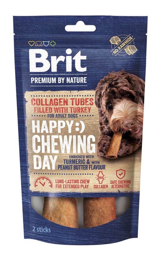 Collagene Chews Tubes filled with Turkey