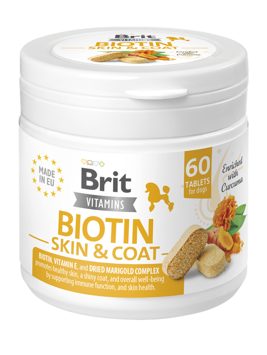 Brit Vitamins Biotin Skin & Coat 120 g Kutyáknak