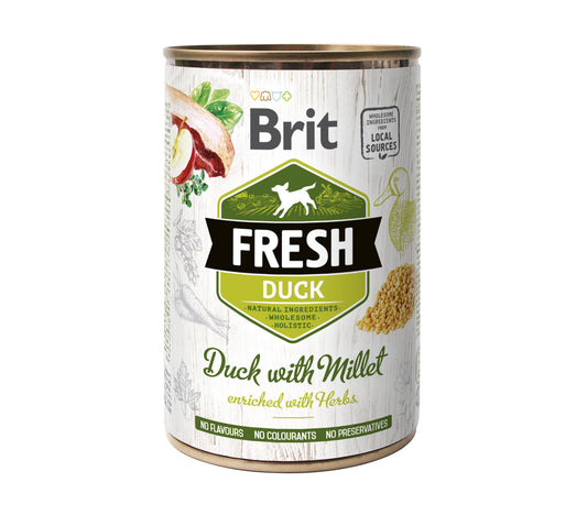 Brit Fresh konzerv KACSA KÖLESSEL