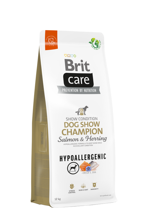 Brit Care Dog Show Champion Hipoallergén LAZAC & HERING