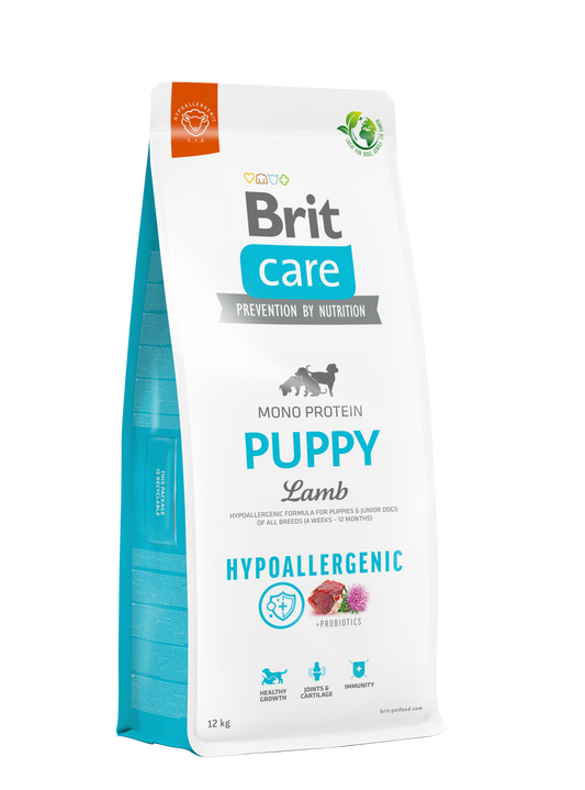 Brit Care Puppy Hipoallergén BÁRÁNY & RIZS