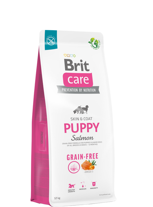 Brit Care Grain-Free Puppy Gabonamentes LAZAC & BURGONYA