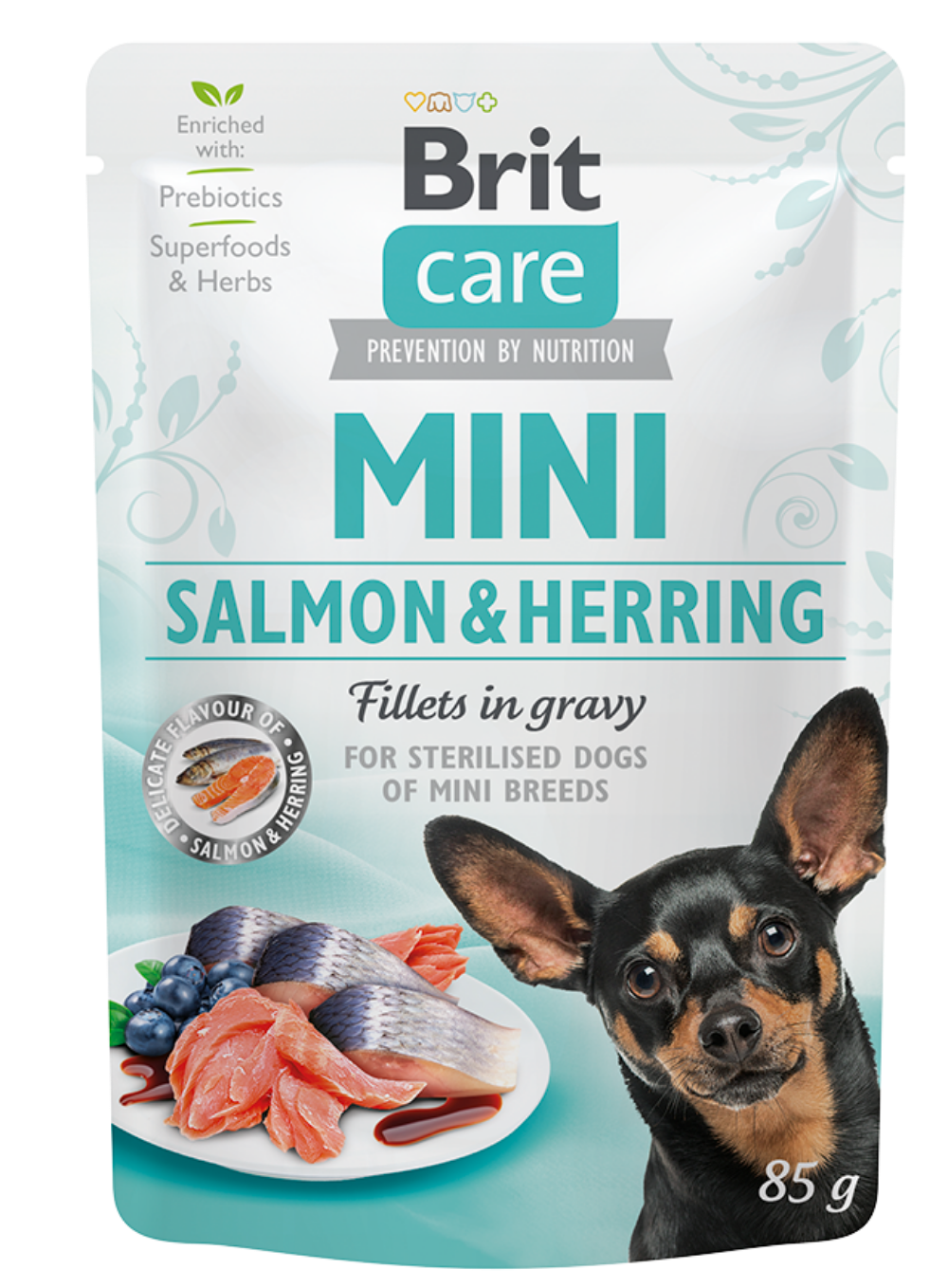 Brit Care Mini LAZAC & HERING Ivartalanított kutyáknak