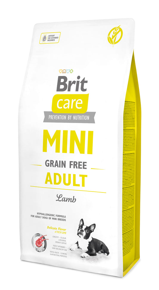 Brit Care MINI - ADULT BÁRÁNY Hipoallergén, Gabonamentes