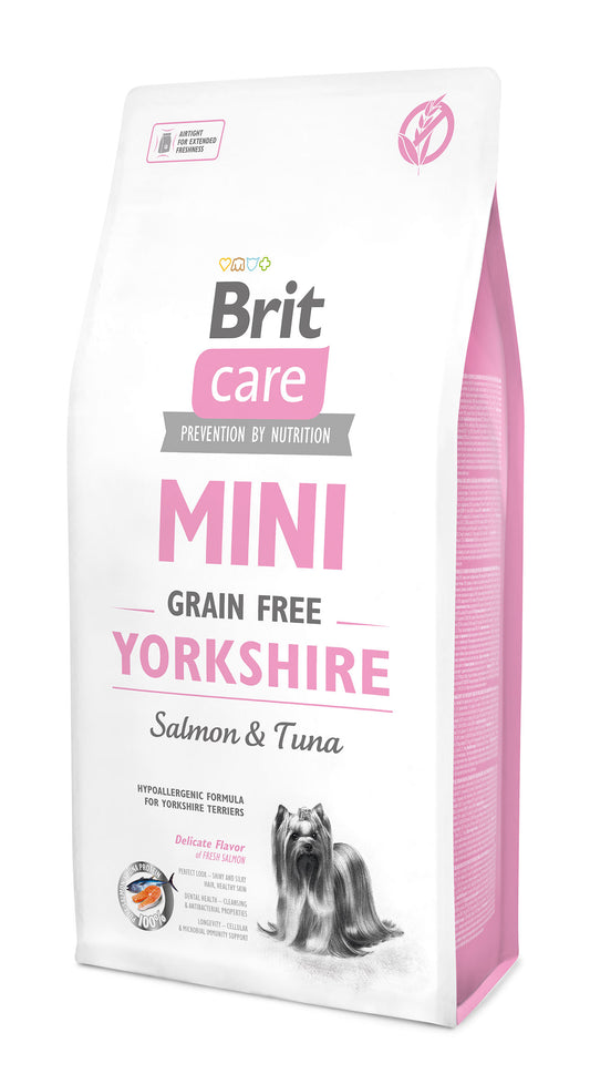 Brit Care MINI - Yorkshire LAZAC & TONHAL Hipoallergén, Gabonamentes