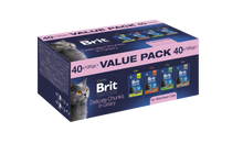 Brit Premium – ivartalanított macskáknak, gazdaságos csomag (40 db)