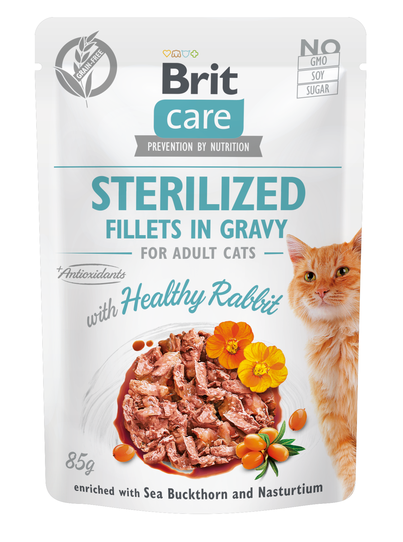 Brit Care Gravy STERILIZED NYÚL